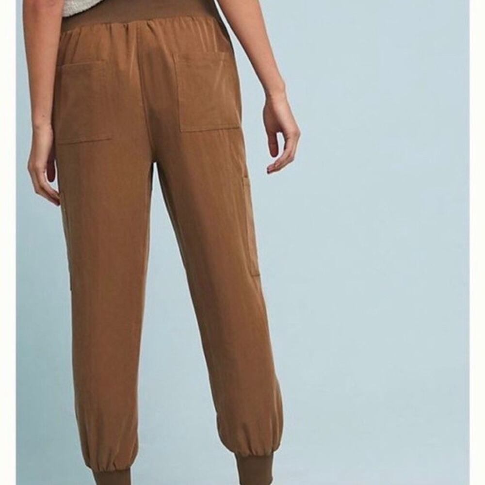 Maeve By Anthropologie Large Cicerone Cargo Joggers Pants Elastic Waist Utility View 3